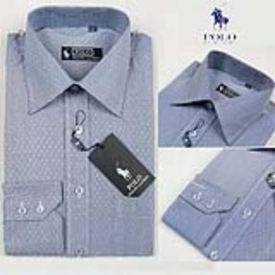 Ralph Lauren long sleeve dress shirt - light blue strip No. 785